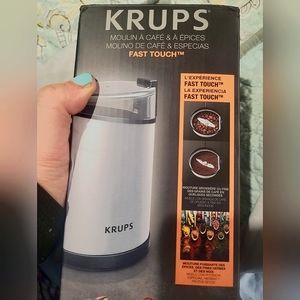 Brand new Krups spice & coffee grinder